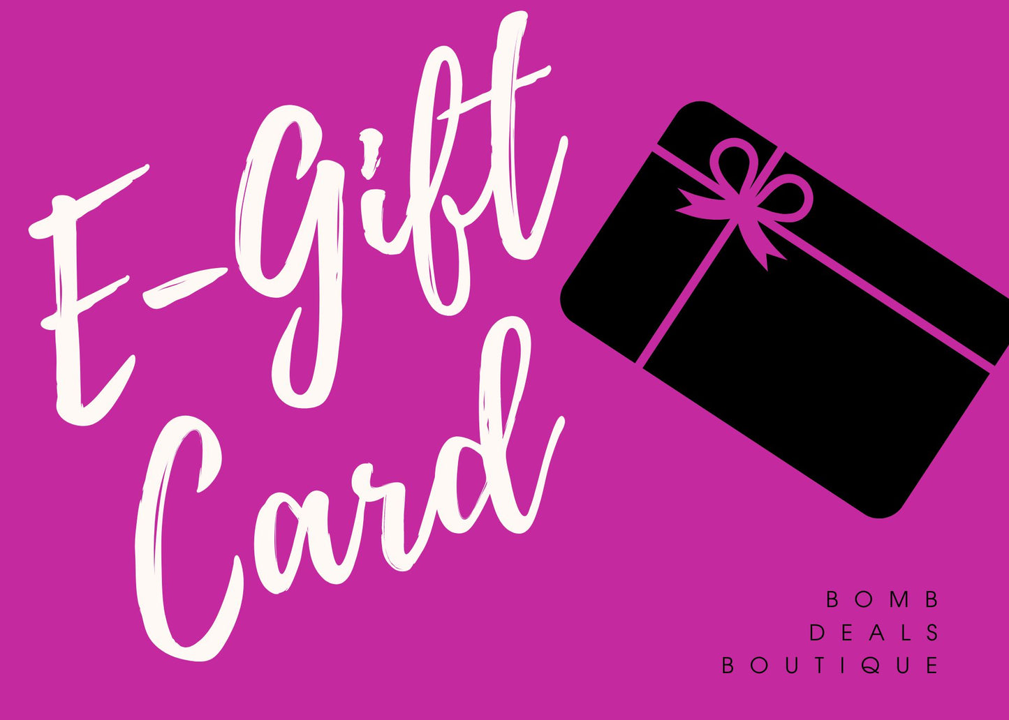 Bomb Designs Gift Card