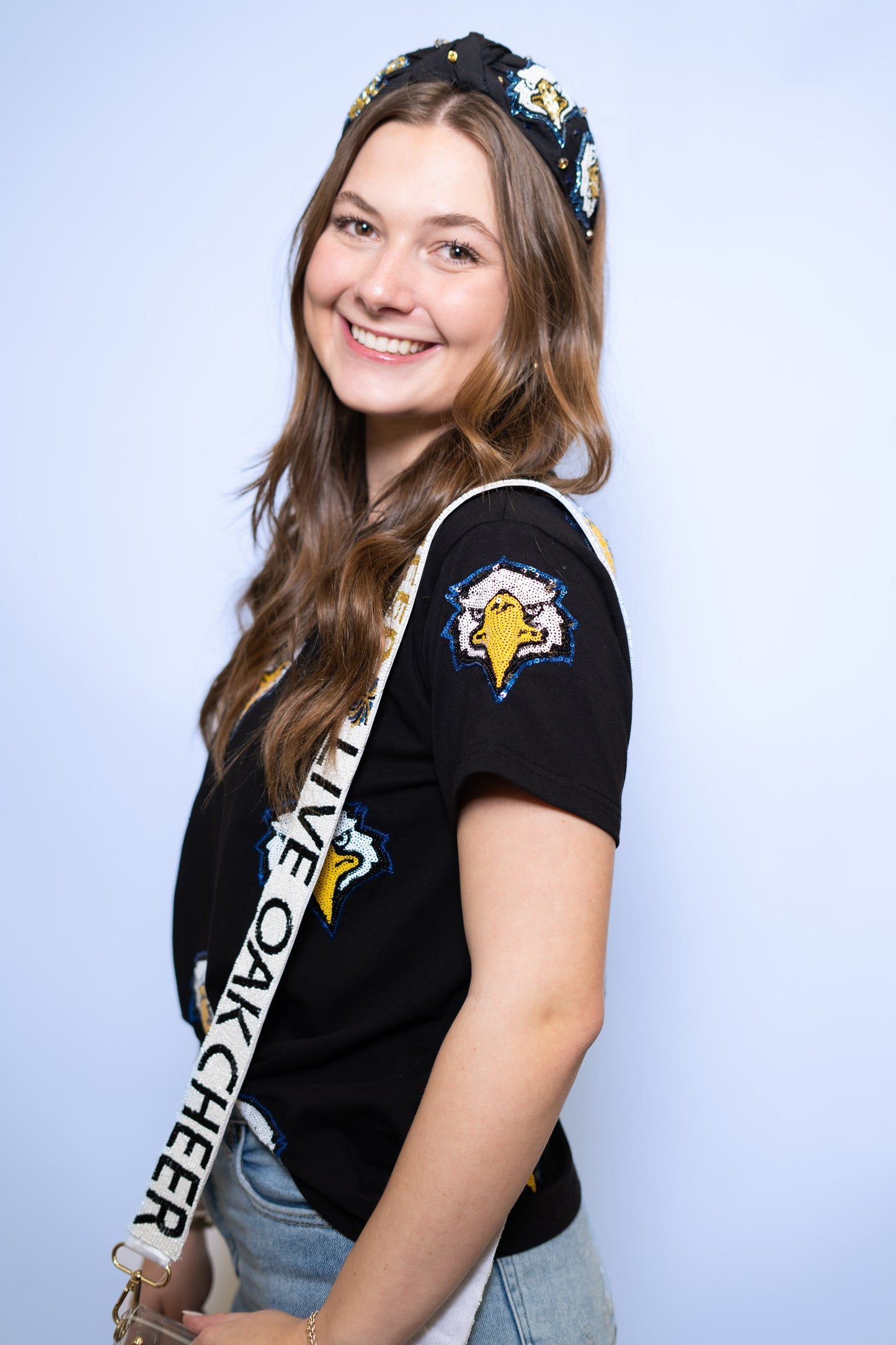 Live Oak Cheer | Custom Beaded Purse Strap