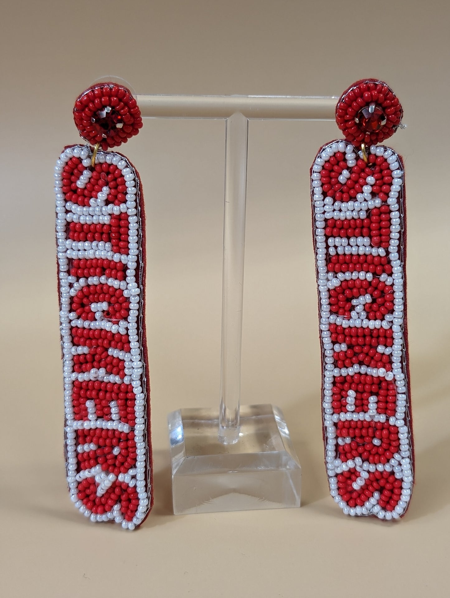Stickers (SJA) | Custom Beaded Earrings
