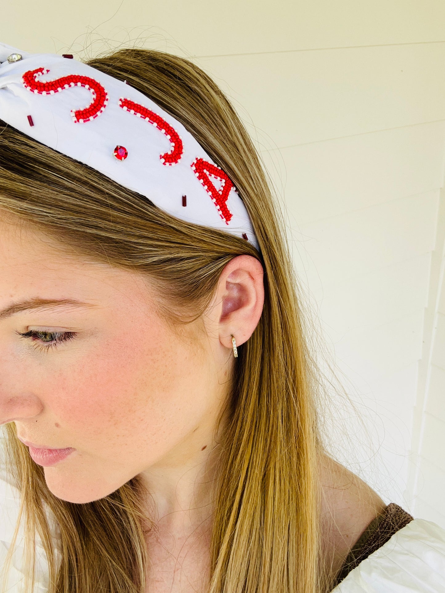 SJA | Custom Beaded Knotted Headband