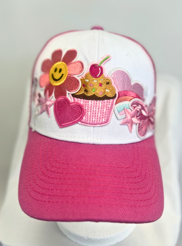 PARTY IN PINK | CUSTOM TRUCKER HAT