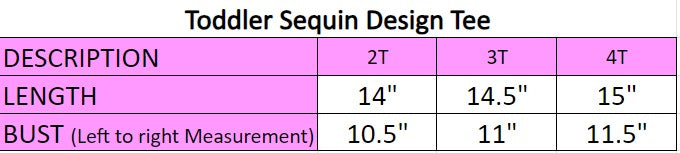 Tiger Tilly | Toddler & Youth Sequin Design Tee (Purple)