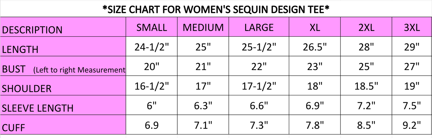 Wholesale | Scattered Southern Miss (Licensed) | Women's Sequin Design (Light Yellow)