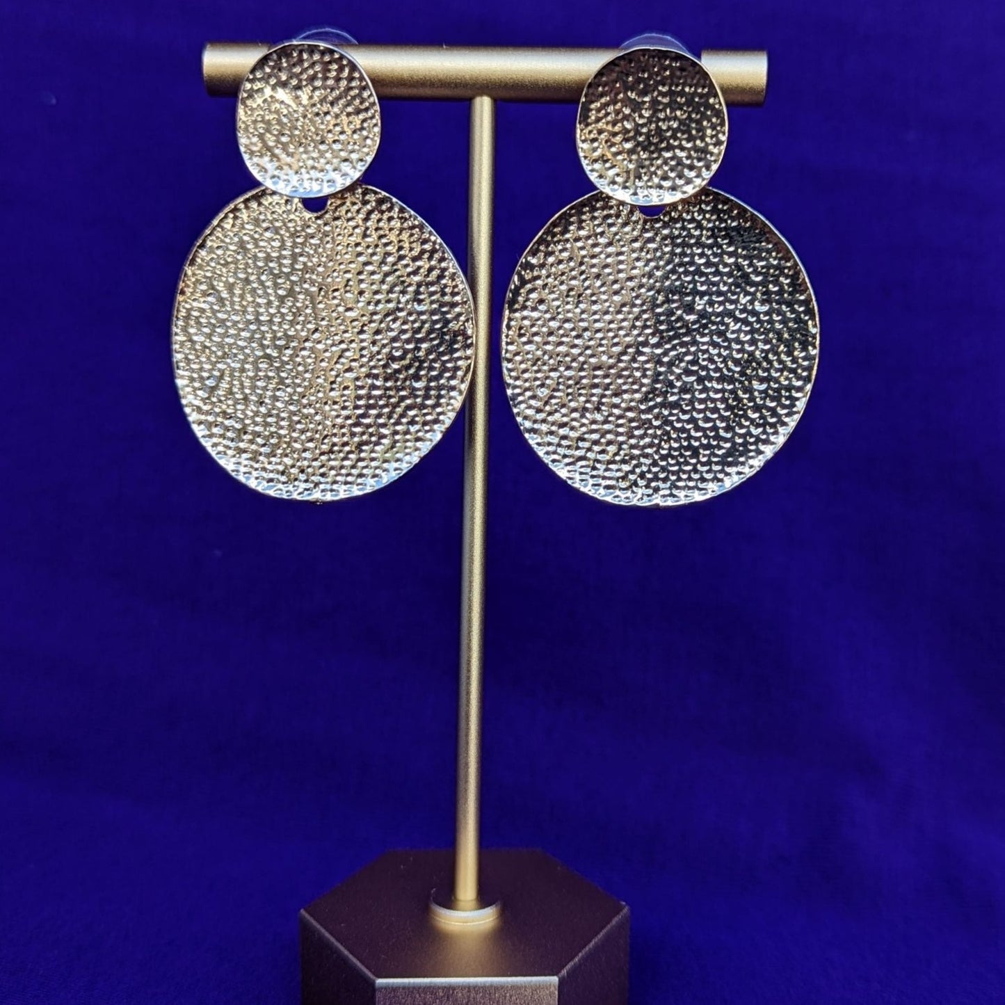 Textured Gold Rush | Earrings
