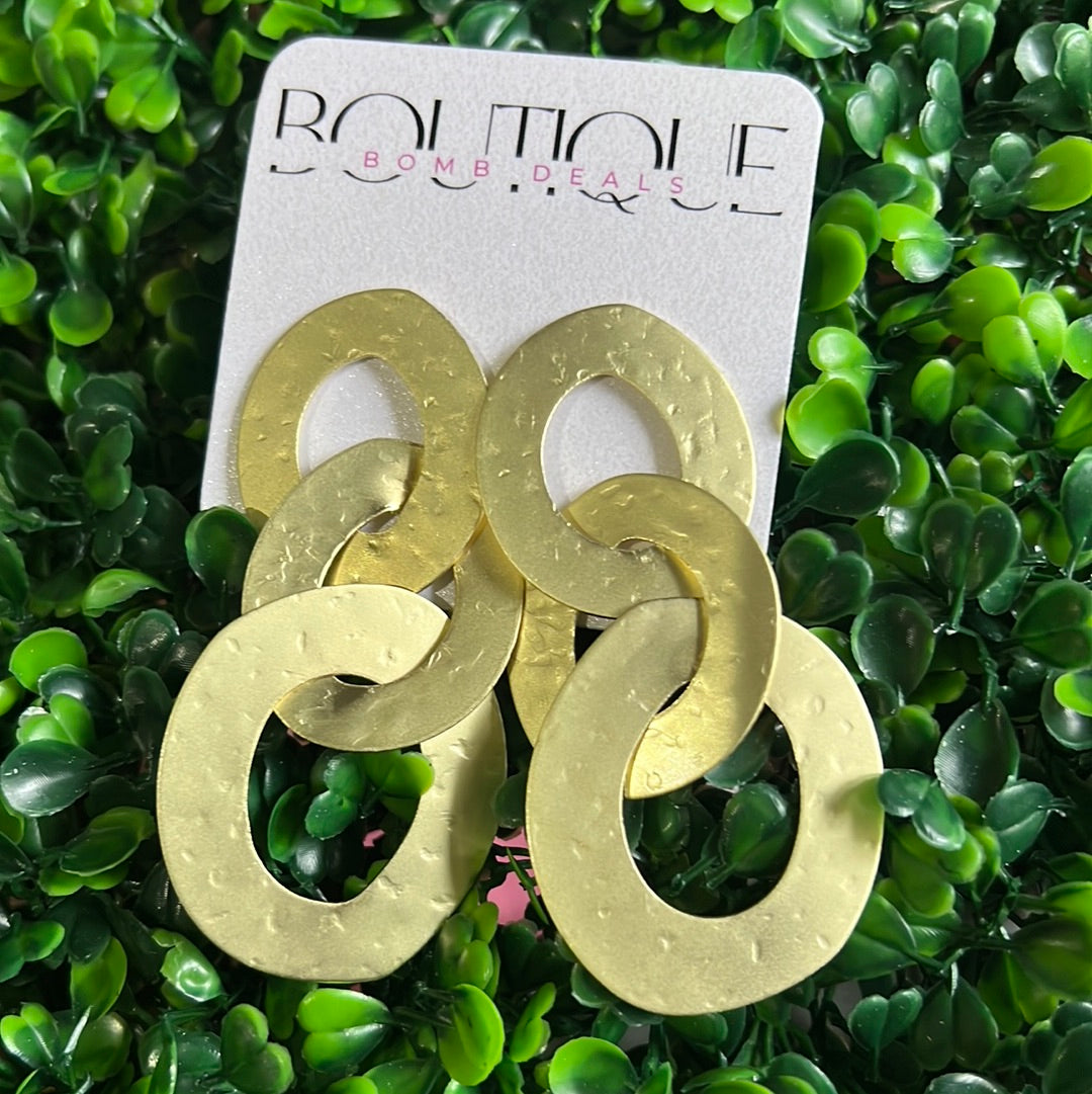 Golden Chains | Earrings
