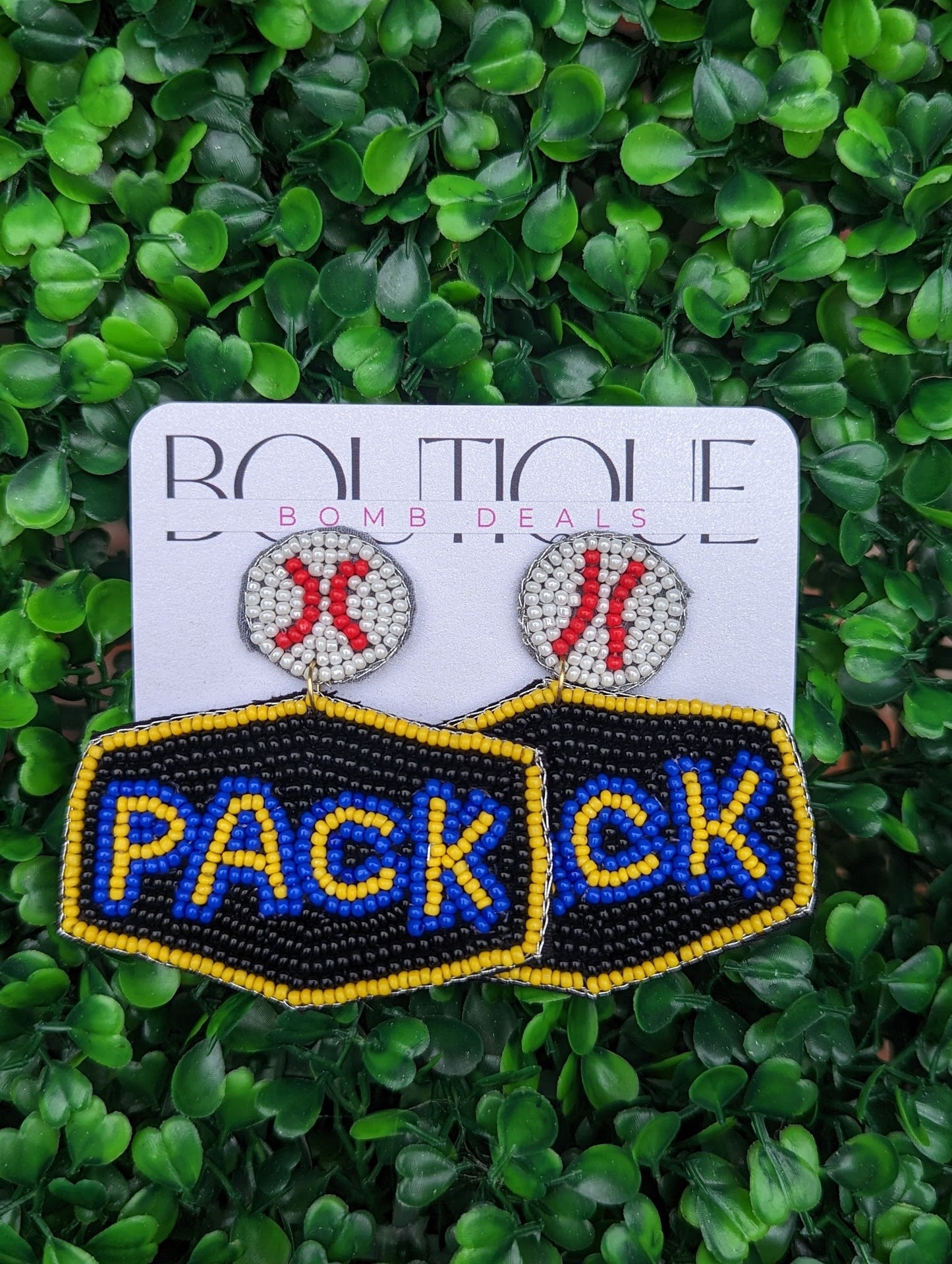 Pack | Custom Beaded Earrings
