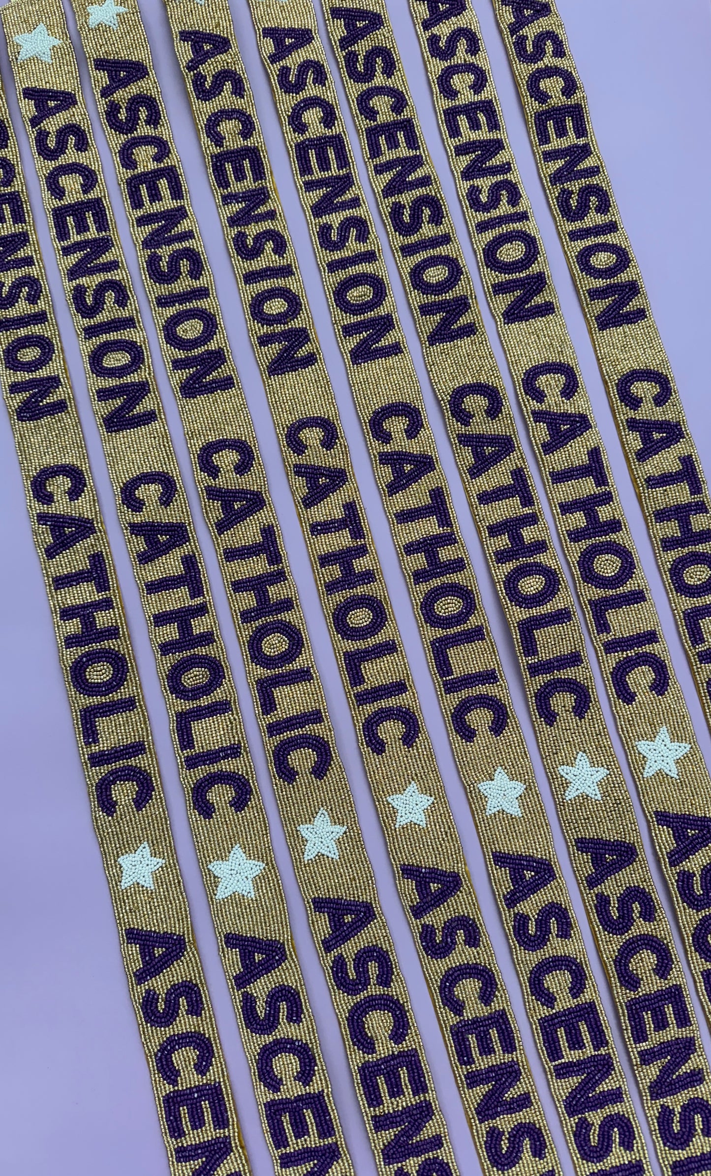 Ascension Catholic | Custom Beaded Purse Strap