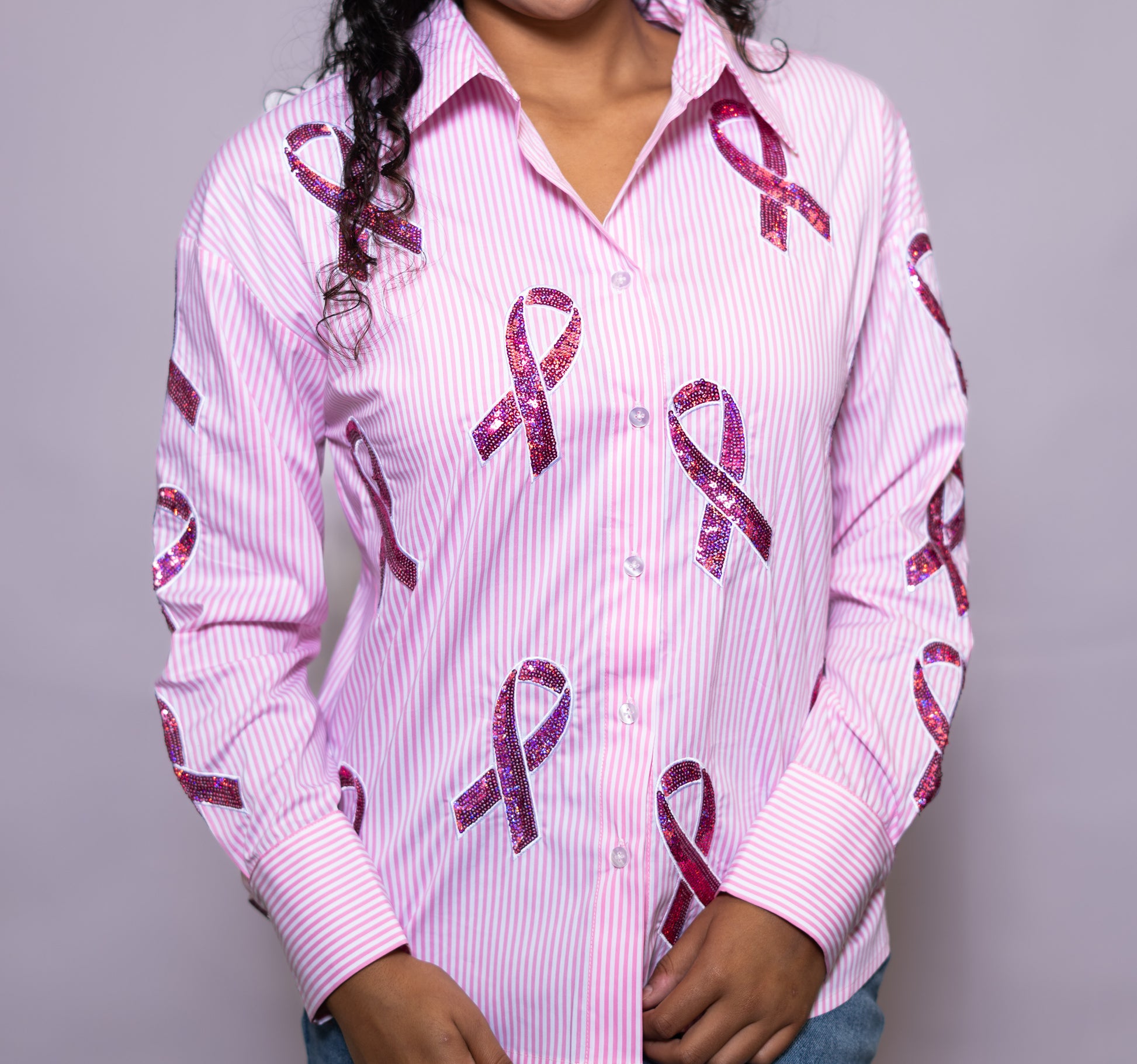 breast cancer dress shirts Breast Cancer Ribbons