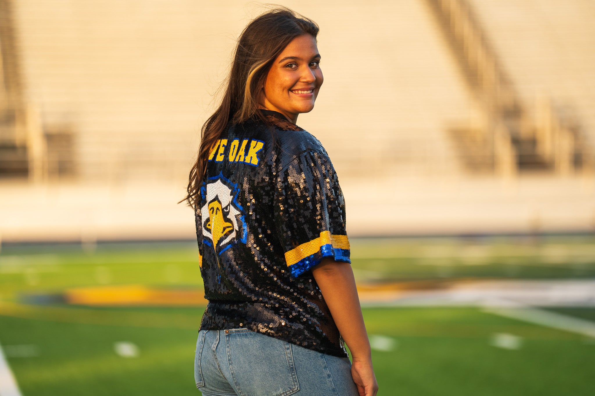 Full Sequin Jersey | Live Oak Eagles – Bomb Designs