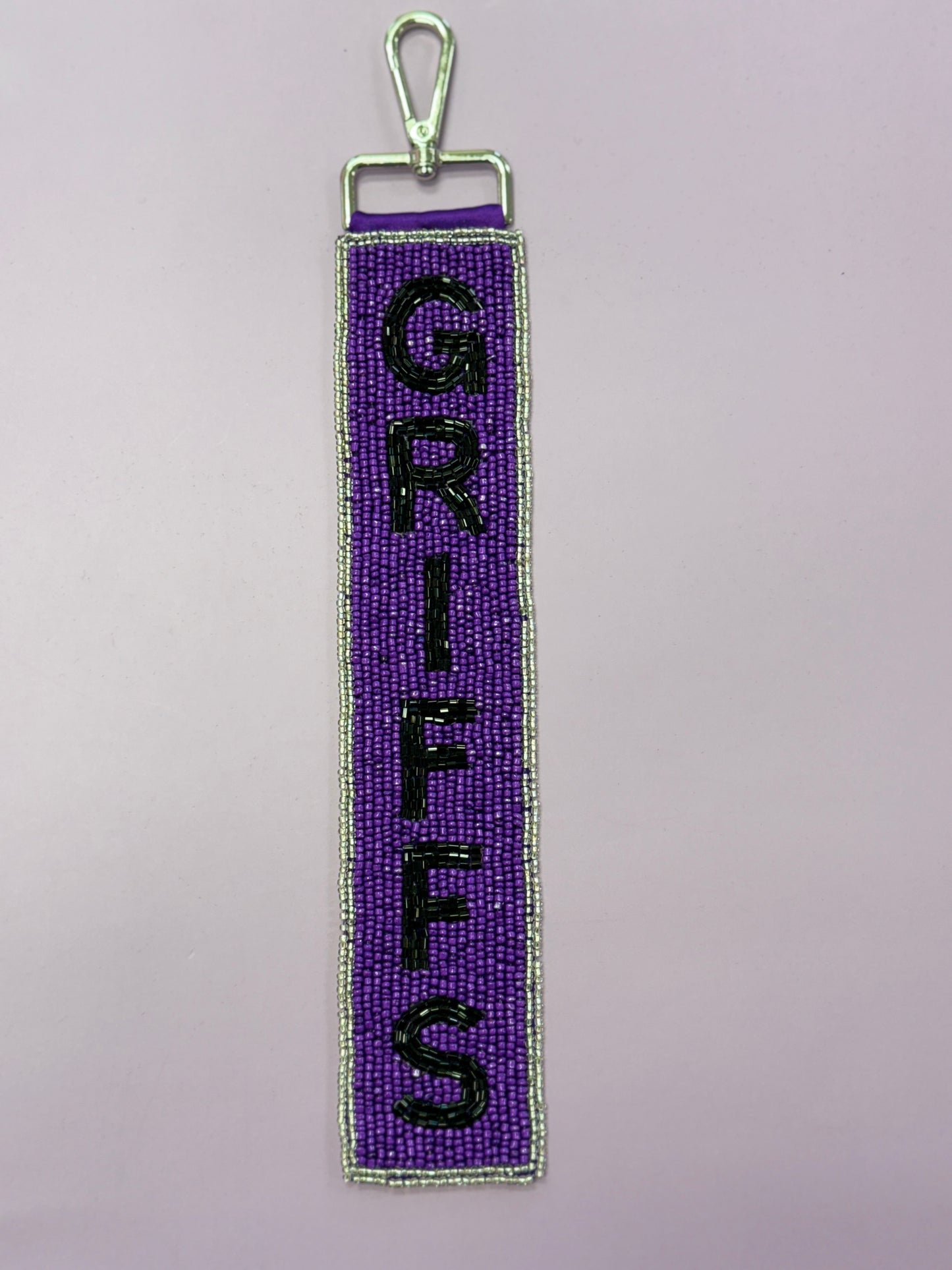 GRIFFS | Custom Beaded Bag Tag
