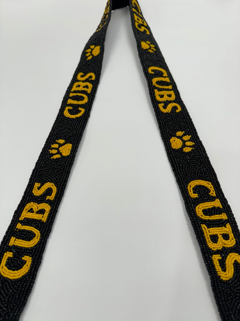 Cubs | Custom Beaded Purse Strap