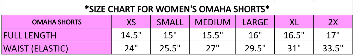 **PRE-ORDER ONLY** Omaha Tank & Shorts (Sold Separately)