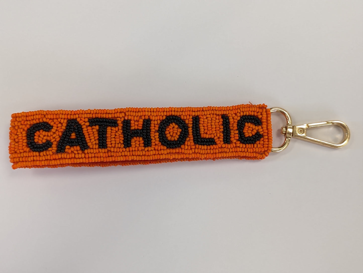 CATHOLIC | Beaded Keychain