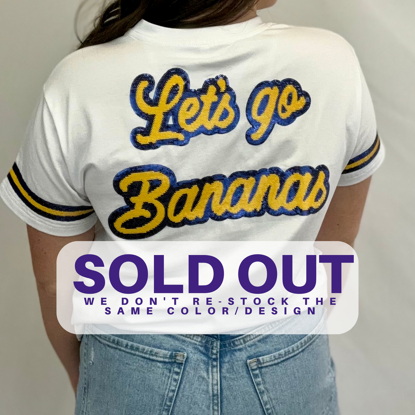 Savannah Bananas | Women's Baseball Jersey V-Neck Tee (White)