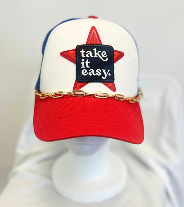 TAKE IT EASY | CUSTOM TRUCKER HAT