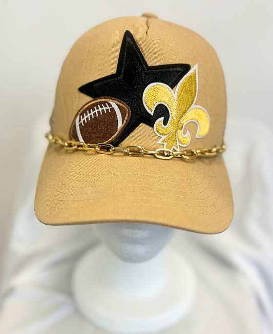 FLEUR DE FOOTBALL | CUSTOM TRUCKER HAT