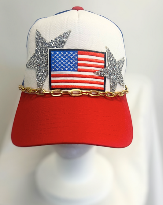 THE PATRIOT | CUSTOM TRUCKER HAT