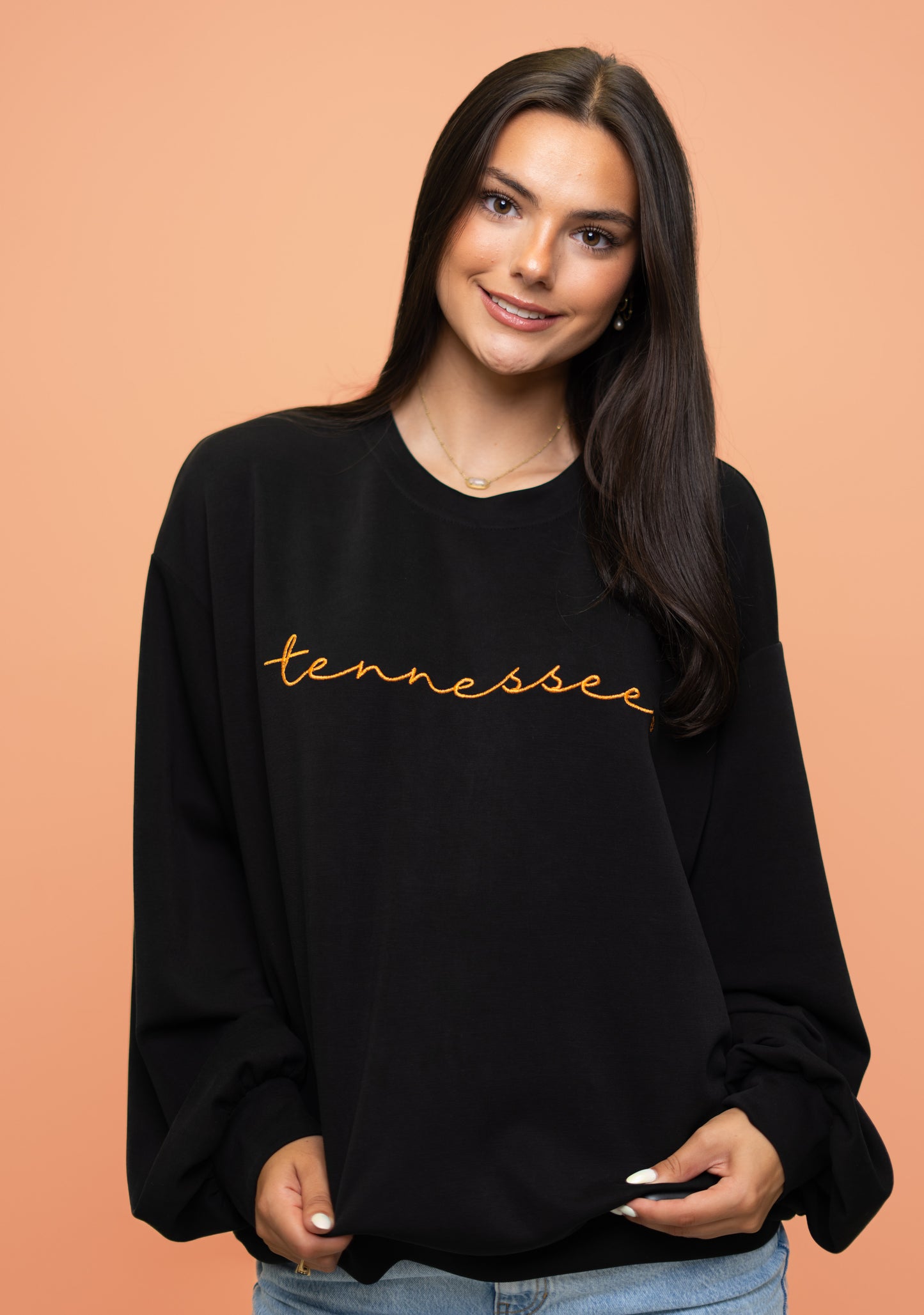 Wholesale | Tennessee (Licensed) | Women's Buttery Soft Pullover (Black)