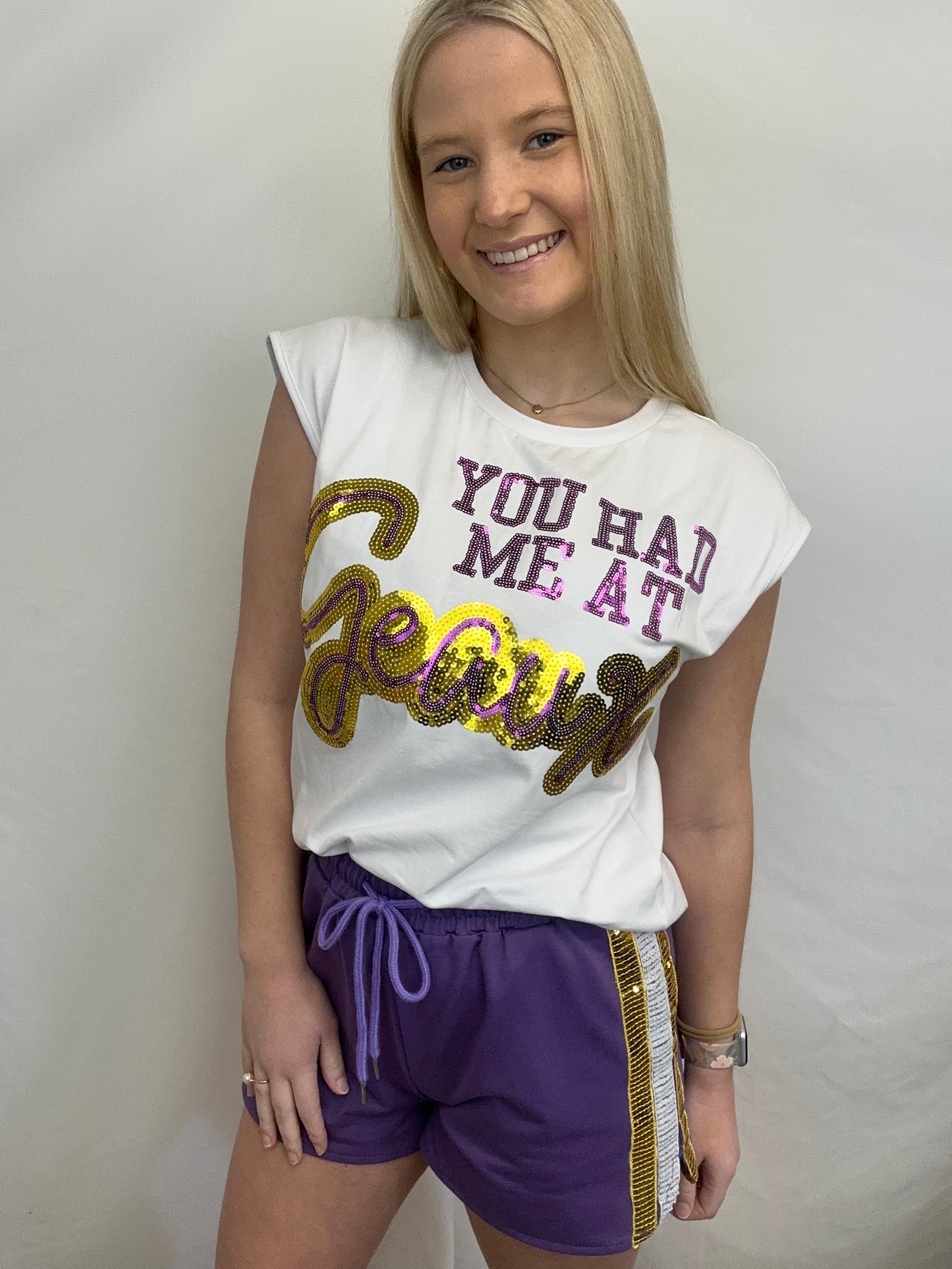 You Had Me At Geaux | Women's White Tank