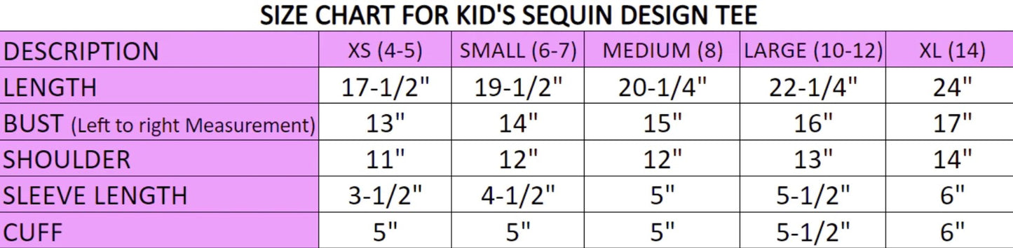 **PRE-ORDER ONLY** University Lab School | Geaux Cubs | Youth Sequin Design Jersey Tee (Black)