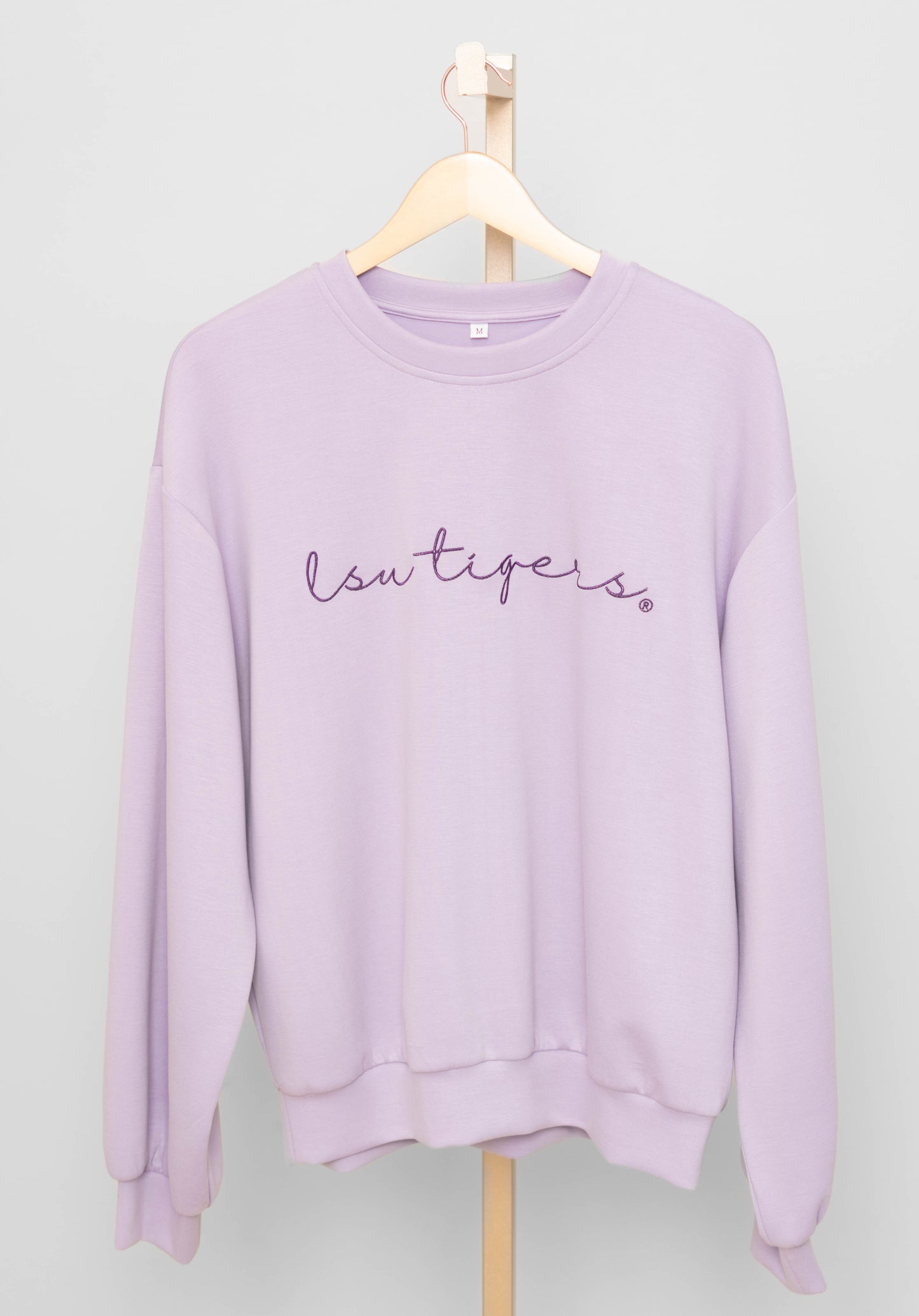 Wholesale | LSU Tigers (Licensed) | Women's Buttery Soft Pullover (Lavender)