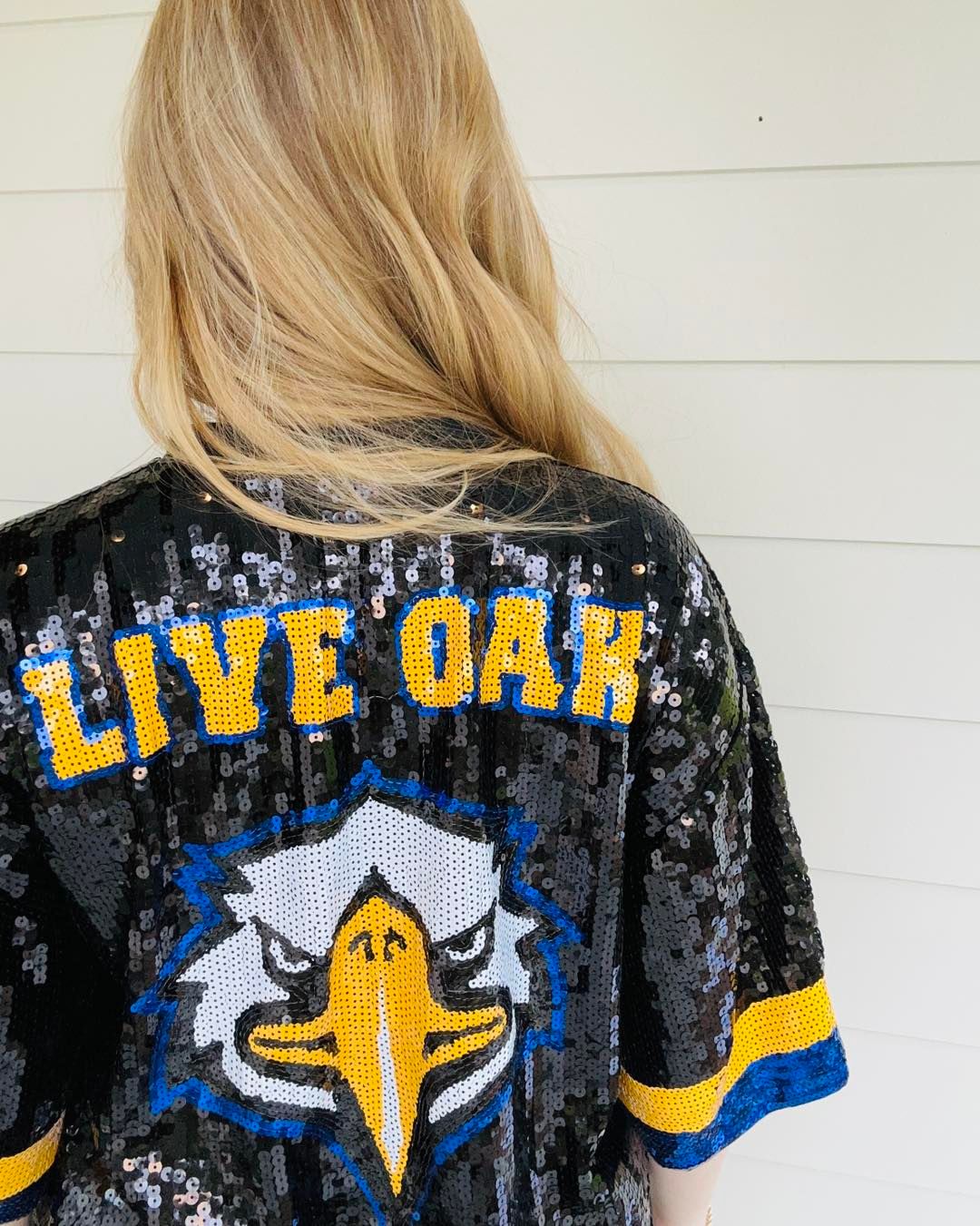 Full Sequin Jersey | Live Oak Eagles – Bomb Designs