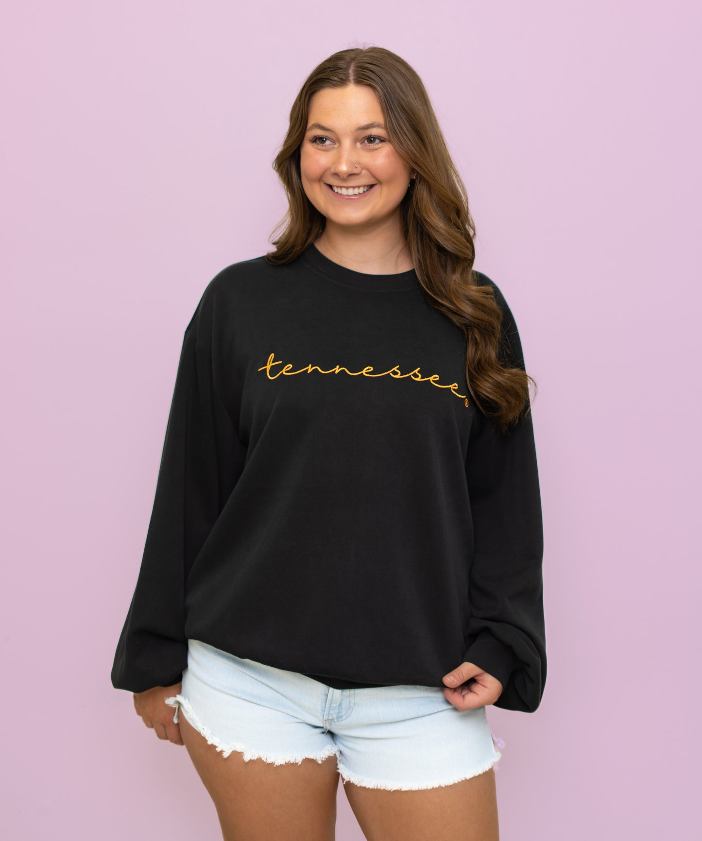 Wholesale | Tennessee (Licensed) | Women's Buttery Soft Pullover (Black)