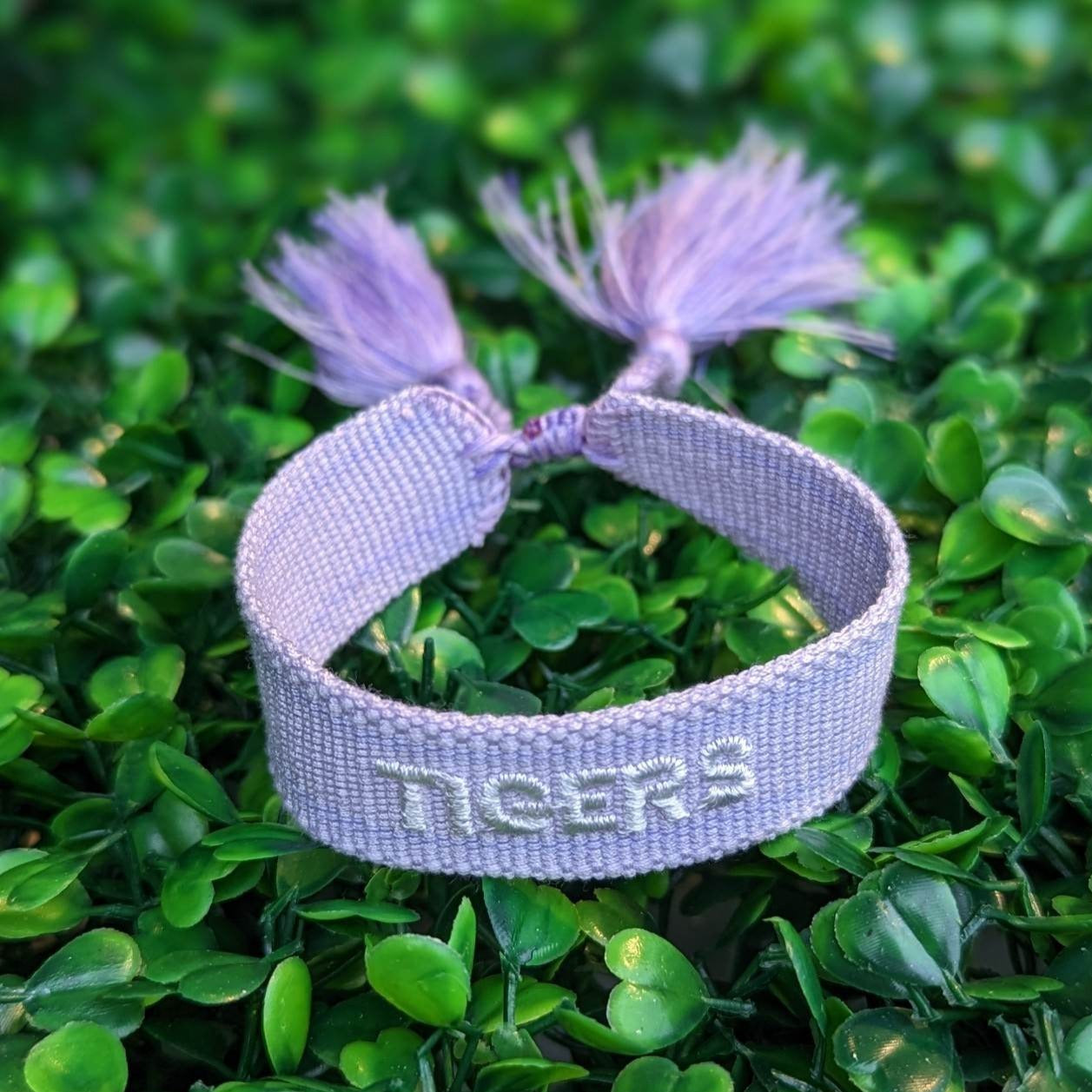 Embroidered Adjustable Tassel Bracelets