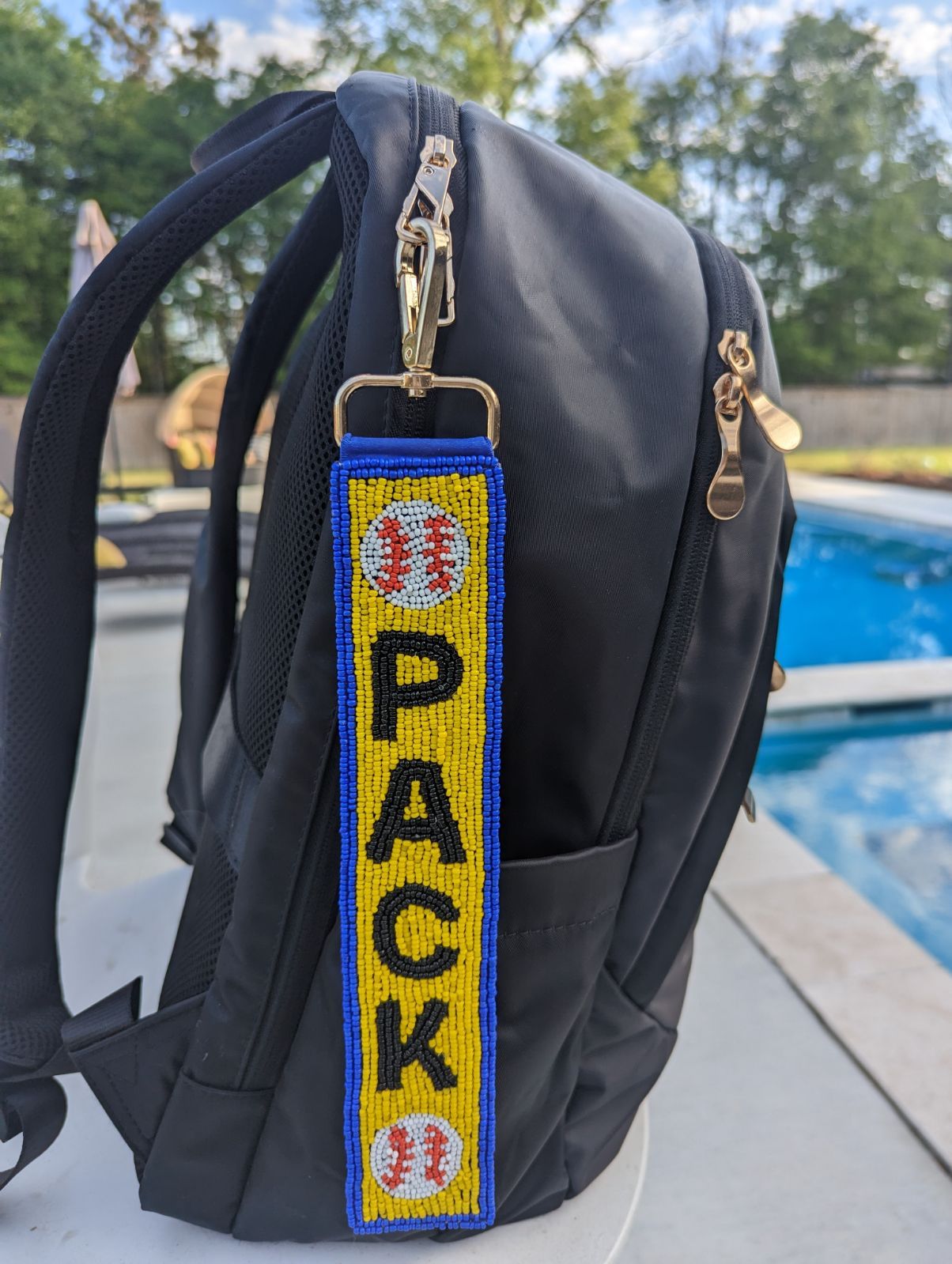 Custom Beaded Bag Tag | PACK