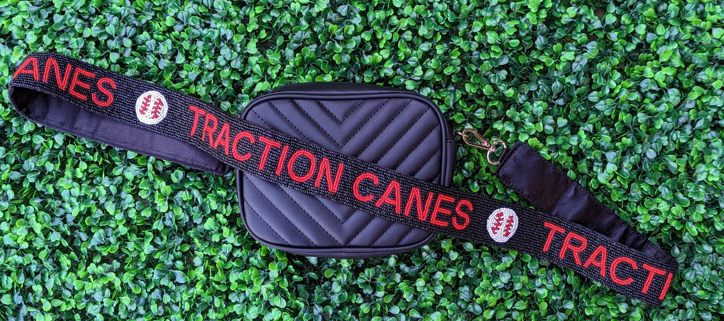 Traction Canes Custom Beaded Purse Strap