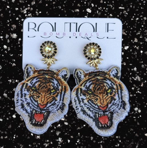 Eat 'Em Up Tigers | Earrings